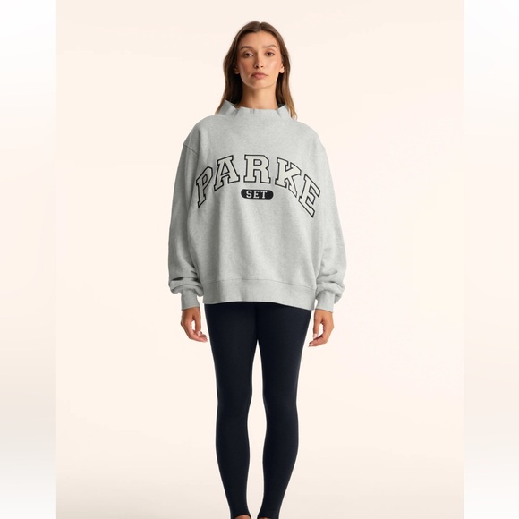 SET X Parke Varsity Mockneck - Picture 1 of 2